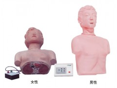 半身心肺复苏训练模拟人，电力急救模型，心肺复苏术模拟人