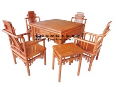 汉宫麻将桌七件套 红木家具 厂家直销 刺猬紫檀