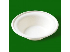 一次性环保纸碗，进口甘蔗纸板原料，防水防油，可自然降解
