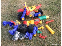 拆装 摩托车 拼装玩具 拆装玩具 益智玩具 2-8岁儿童玩具