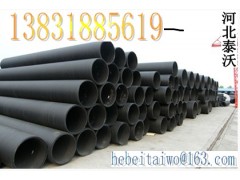 厂价供应 大口径HDPE塑钢缠绕下水管 聚乙烯塑钢缠绕排污管