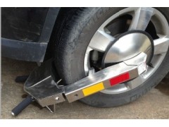 不锈钢车轮锁防撬车轮锁汽车锁车器货到付款