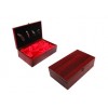 红木双支装酒盒