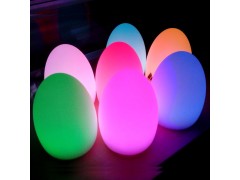 鸡蛋吧台灯 充电鸡蛋灯 异形蛋灯 子弹头LED台灯