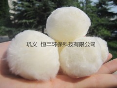 污水处理用纤维球滤料生产工艺 涤纶纤维球滤料制作原理