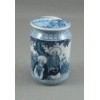 陶瓷药膏罐定做厂，青花瓷罐子，景德镇陶瓷罐子