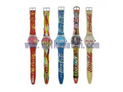 时霸表业时尚创意swatch广告礼品手表可印图案