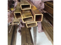 精密H62六角黃銅管 家具用H59無縫黃銅方管50*50