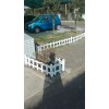 塑钢PVC栏杆 PVC草坪护栏