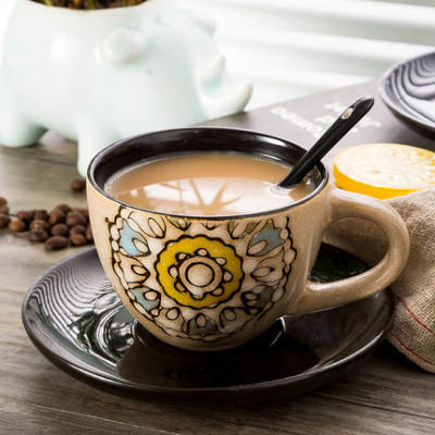 古典欧式陶瓷咖啡杯咖啡具茶具套装 家用奢华结婚送礼礼品