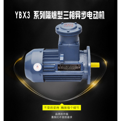 YBX3 系列隔爆型三相异步电动机 高效动力安全防爆