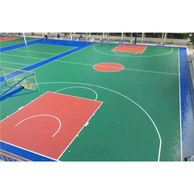 海南海口三亚篮球场施工建设及篮球场材料厂家