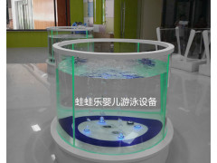 蛙蛙乐2019年新款 全透明圆形小池，钢化玻璃池