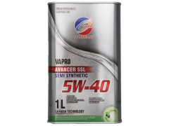 vapro威保润滑油金属罐5W-40半合成汽车机油