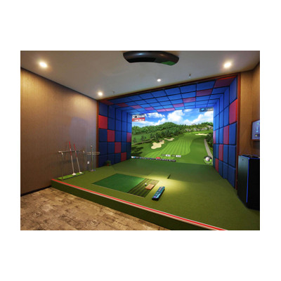 2020高速摄像高尔夫模拟器室内韩国正版系统高清球场免费升级