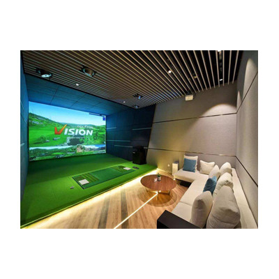 室内高尔夫模拟器球场家用投影系统儿童套装虚拟设备
