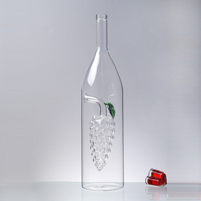 创意高硼硅玻璃白酒瓶源头工厂定做异形工艺酒瓶