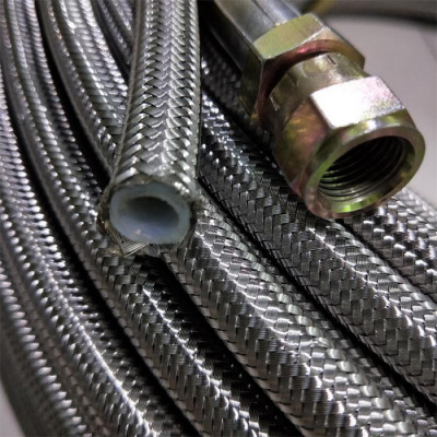 铁氟龙不锈钢编织管机械高压管