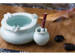 个性陶瓷烟灰缸 定制陶瓷烟灰缸