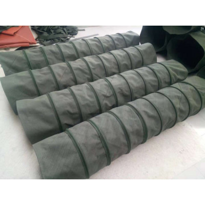 上海水泥帶拉環散裝頭鋼圈伸縮布袋材質技術分析