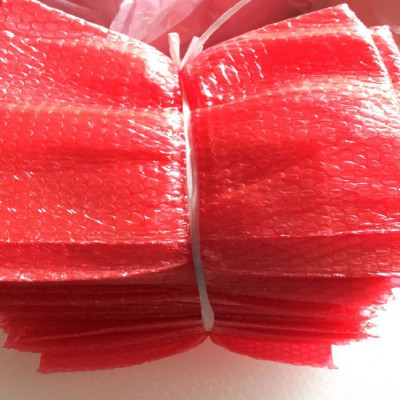东莞单双面红色防静电汽泡膜,汽泡片材,泡泡袋