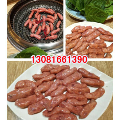 自助韩式烤肠设备，制作韩式烤肠生产设备和配方技术