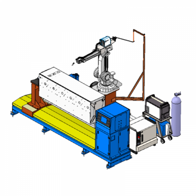 湖南电力自动型充气柜机器人焊接系统 专用电力设备焊接厂家直营