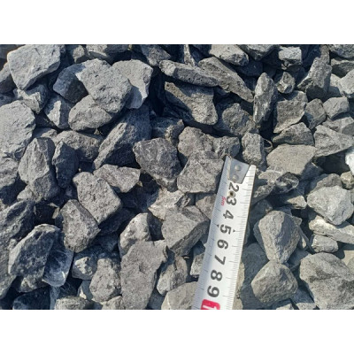 珠海黑色砾石厂家直销垫路小石材  广东园林工程建筑铺路石头