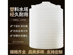 白色牛筋料PE滚塑水塔 加厚立式白色桶水桶 化工原料防腐水塔