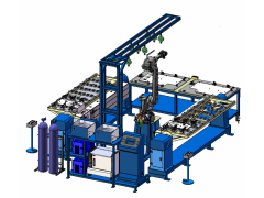 华金输配电供应商 电力充气柜螺柱机器人焊接系统Ⅱ型 创研智造