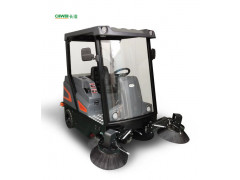 长淮行者S2000驾驶式电动扫地车 保洁清扫车 多功能