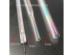 直徑7MM全透明透紫外線鐵氟龍FEP燈管防爆用不變黃熱縮管