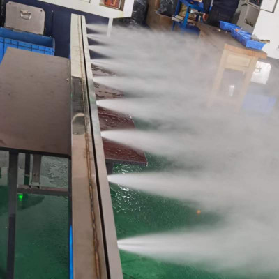 皮带机双流体干雾抑尘系统 落料口微米级干雾抑尘厂家