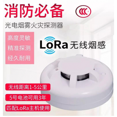 LORA智能无线感烟报警器/lora烟感 /北京安装烟感