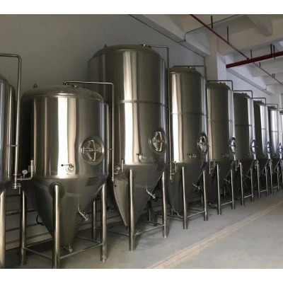 5000升精酿啤酒设备 鲜酿啤酒生产设备啤酒酿酒设备发酵罐