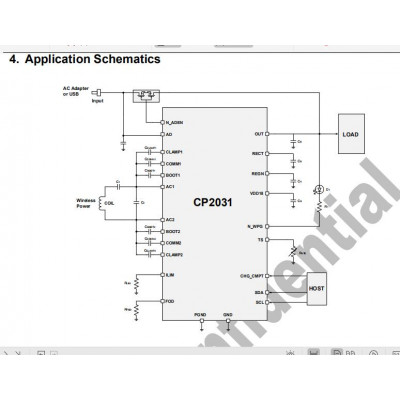 酷珀微CP2031 5W无线充RX接收ic 能过QI认证