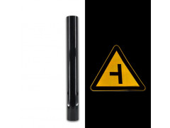 交通标牌黑色反光膜 平面亚克力反光刻字膜 广告标识反光耗材