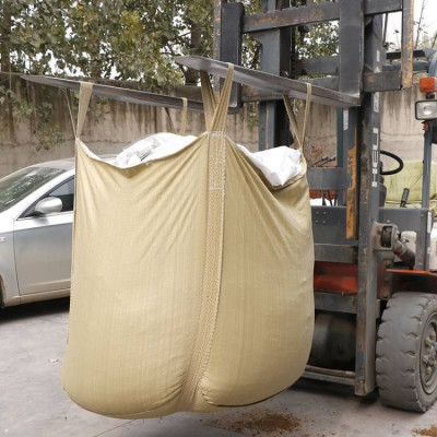 成都吨袋再生料四吊托底大口布吨包 集装袋 耐磨吨包袋长期供应