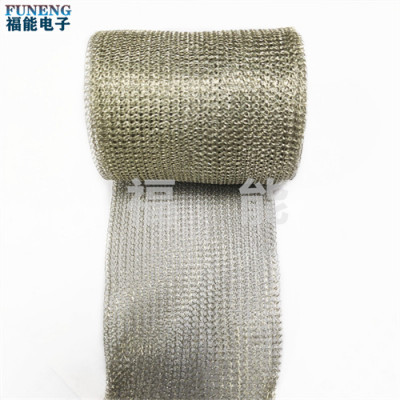 福能金属丝编织屏蔽网套不锈钢编织网