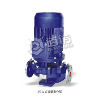 上海佰诺立式管道离心泵ISG80-160