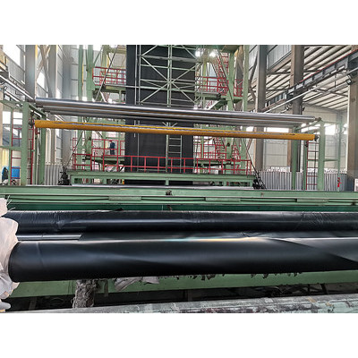 厂家供应福建漳州高位池海水养虾0.35mm厚HDPE防渗膜