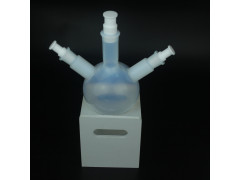 聚四氟乙烯反應瓶特氟龍圓底燒瓶3頸24口可定制